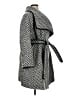 DKNY Houndstooth Gray Coat Size 1X - photo 4