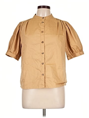Worthington Short Sleeve Blouse (view 1)