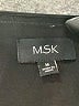 MSK 100% Polyester Black Sleeveless Blouse Size M - photo 7