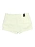 J.Crew 100% Cotton Solid Ivory Shorts Size 6 - photo 2