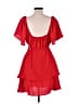 Altar'd State 100% Polyester Red Cocktail Dress Size L - photo 2