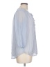 St. John's Bay 100% Polyester Blue 3/4 Sleeve Blouse Size L - photo 4