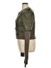Tory Burch 100% Leather Green Leather Jacket Size XL - photo 5