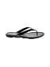 Prada 100% Patent Leather Black Flip Flops Size EU 38 - photo 1
