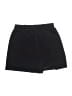 Unbranded 100% Polyester Solid Black Skort Size S - photo 1