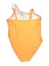 Unbranded Solid Orange One Piece Swimsuit Size 2X - photo 2