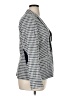Tommy Hilfiger Houndstooth Gray Blazer Size 14 - photo 4