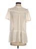 Ro & De 100% Polyester Ivory Short Sleeve Blouse Size S - photo 1