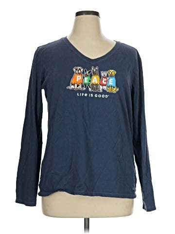 Life Is Good Long Sleeve T-Shirt (view 1)