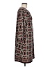 Max Studio Print Brown Casual Dress Size L - photo 4