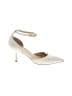 Stuart Weitzman 100% Leather Ivory Heels Size 7 - photo 1