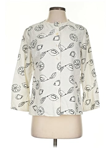 Laura Ashley 3/4 Sleeve Blouse (view 1)