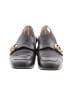 Gucci 100% Leather Gray Flats Size EU (IT) 37 1/2 / US 7 1/2 - photo 2