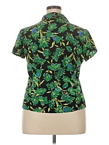 Sag Harbor Short Sleeve Blouse (view 2)