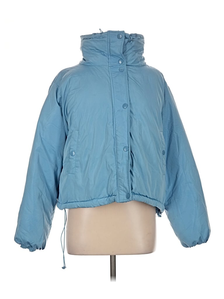 Pre-owned Bdg Snow Jacket In Blue