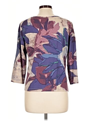Chico's 3/4 Sleeve T-Shirt (view 2)