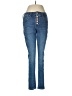 Express Solid Blue Jeans Size 8R - photo 1