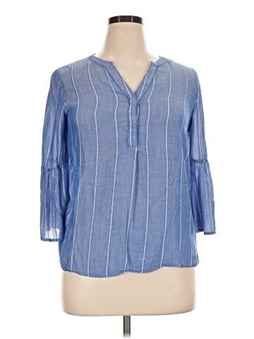 Bass 3/4 Sleeve Blouse (view 1)