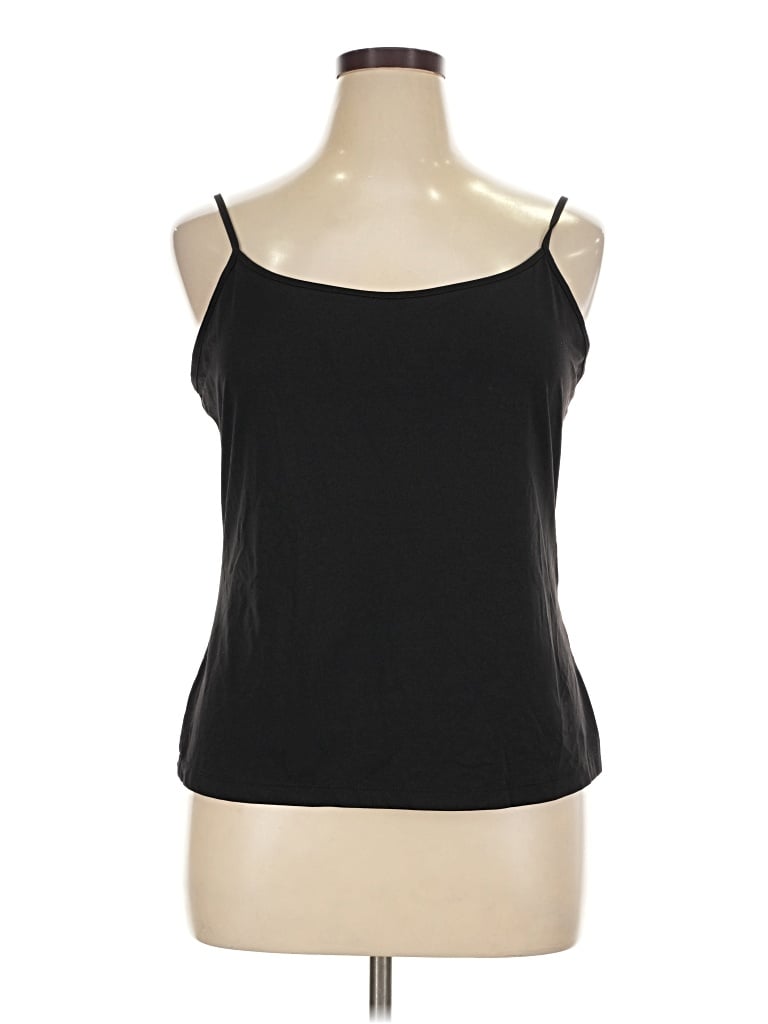 Pre-owned Apostrophe Tank Top Black Strapless Neckline Tops