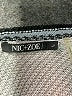 Nic + Zoe 100% Polyester Stripes Gray Sleeveless Top Size L - photo 7