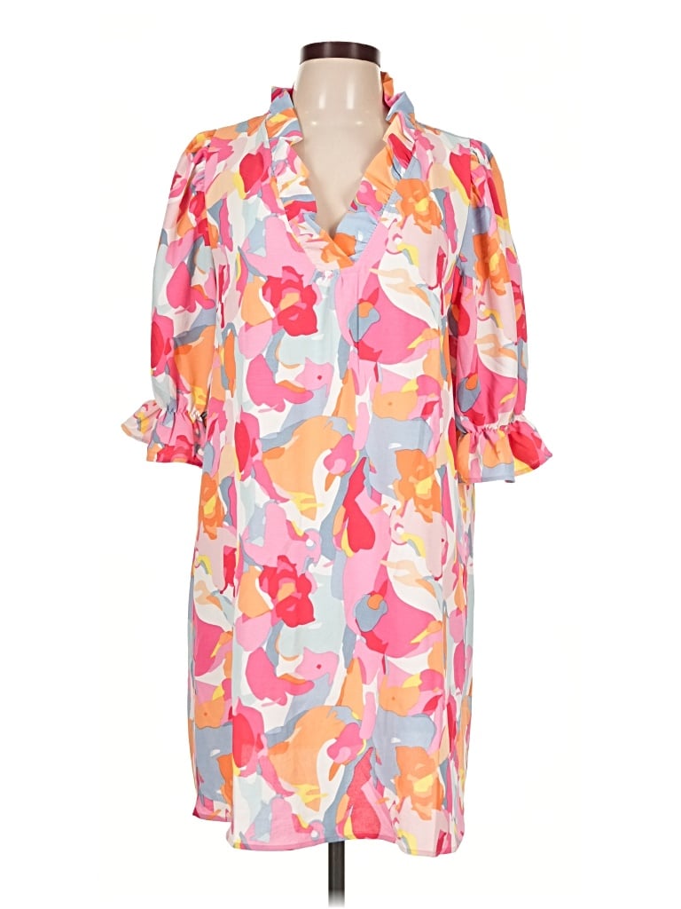 Pre-owned Michelle Mcdowell Casual Dress In Pink