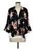 Assorted Brands 100% Polyester Black Kimono Size M - photo 1