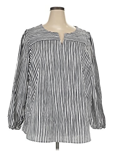 Lane Bryant Long Sleeve Blouse (view 1)
