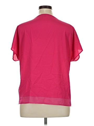 DKNY Short Sleeve Blouse (view 2)