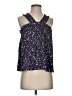 Express 100% Polyester Purple Sleeveless Blouse Size S - photo 1