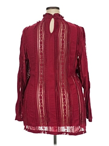 City Chic Long Sleeve Blouse (view 2)