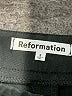 Reformation Solid Black Shorts Size 2 - photo 3