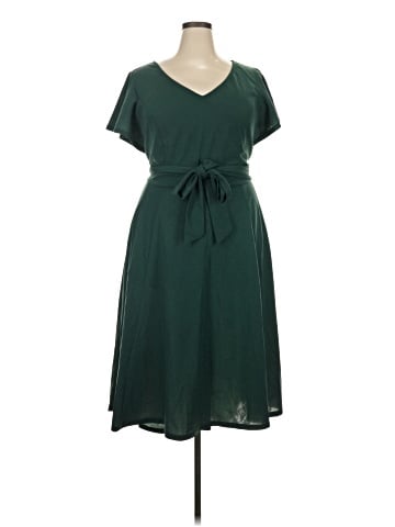 Pinup Fashion Casual Dress (view 1)