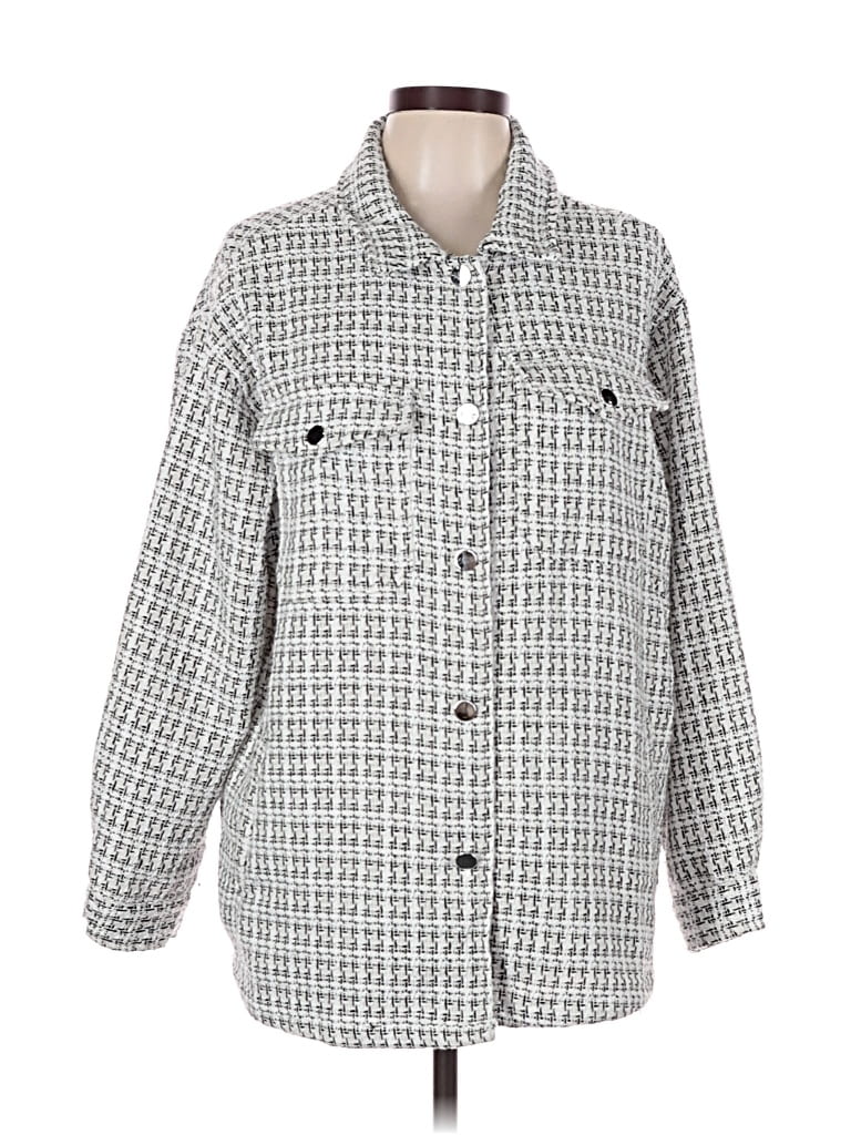 Pre-owned Stoosh Jacket In Gray