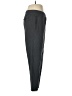 Lands' End Chevron-herringbone Gray Track Pants Size M - photo 4