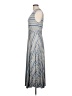 Max Studio Stripes Gray Casual Dress Size L - photo 5