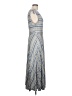 Max Studio Stripes Gray Casual Dress Size L - photo 4