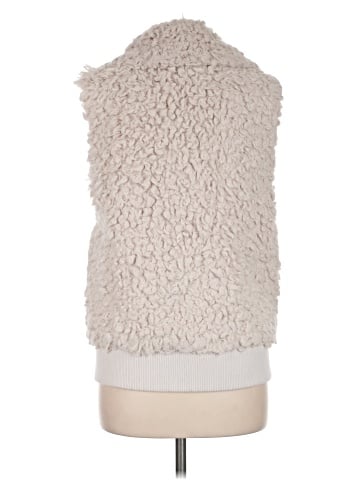 Aqua Faux Fur Vest (view 2)