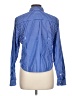 Gap 100% Cotton Stripes Blue Long Sleeve Button-Down Shirt Size L - photo 2