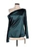 Reformation Teal Long Sleeve Blouse Size 10 - photo 1