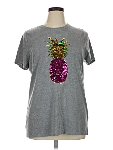 Lane Bryant Short Sleeve T-Shirt (view 1)
