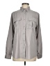 Unbranded 100% Polyester Gray Long Sleeve Blouse Size M - photo 1