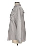 Unbranded 100% Polyester Gray Long Sleeve Blouse Size M - photo 5