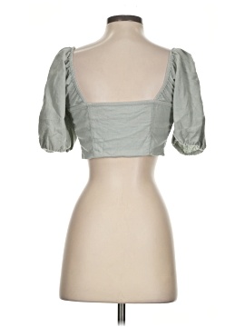 Abercrombie & Fitch Short Sleeve Blouse (view 2)