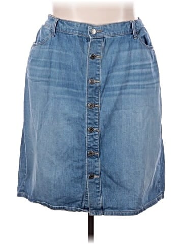 Torrid Denim Skirt (view 1)