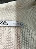 Zara Ivory Pullover Sweater Size M - photo 7