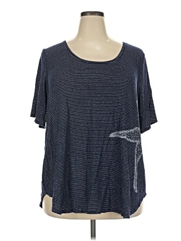 Joan Vass New York Short Sleeve Top (view 1)