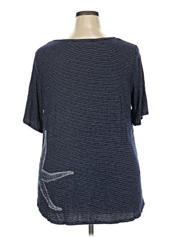 Joan Vass New York Short Sleeve Top (view 2)