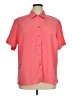 Notations 100% Polyester Pink Short Sleeve Blouse Size 1X - photo 1