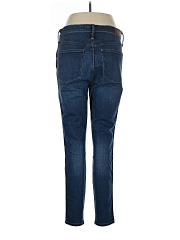 Madewell 10" High-Rise Skinny Jeans in Danny Wash: TENCEL&trade; Denim Edition (view 2)