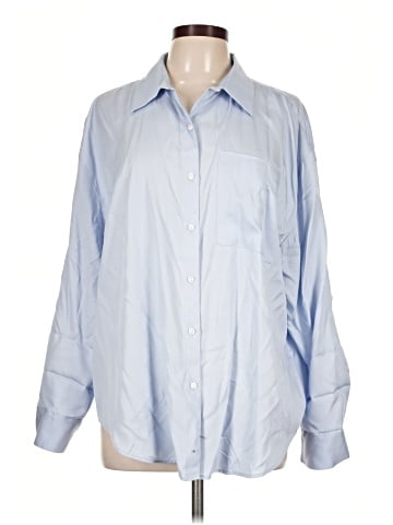 Calvin Klein Long Sleeve Button-Down Shirt (view 1)